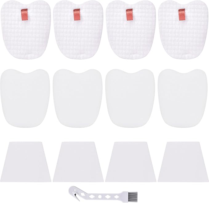 8 Pre-Filters (4 Foam+4 Felt) and 4 Post-Filters for Shark Rocket Zero-M Ultra-Light Corded Stick HV345 ZS350 ZS350C ZS351 ZS351C ZS352 Vacuums, Replaces for Shark Part # XPMFK320 & 1084FTV320