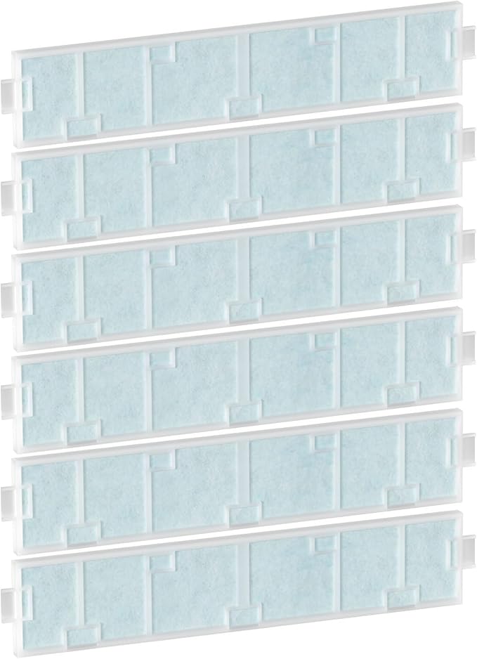 Carmerny MAC-408FT-E Filter Replacement Compatible with Mitsubishi MAC-408FT-E Air Conditioner, Filter for Optimal Air Filtration, Pack of 6