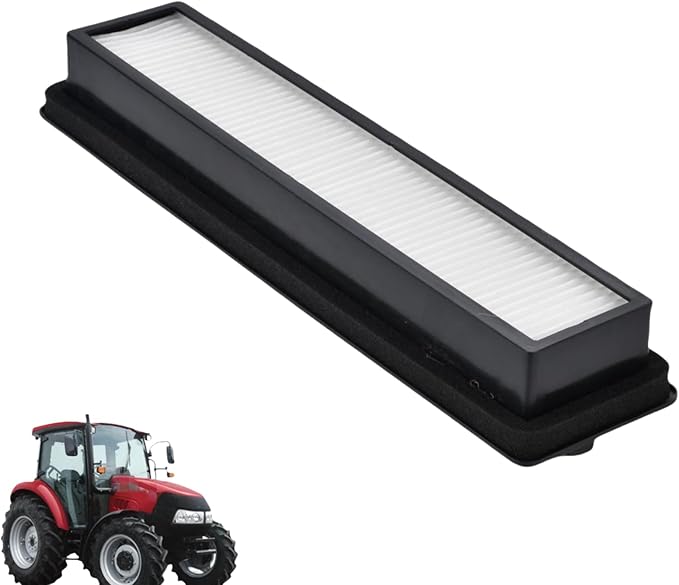 47565055 SKL46472 Cab Air Filter Compatible with New Holland Tractor T4.55 T4.65 T4.75 T4.85 T4.90 T4.95 T4.100 T4.105 T4.110 T4.115 T4.120 T5.95 T5.105 T5.110 T5.120 TS6.110 TS6.120