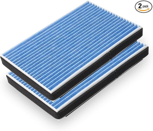 2-Pack CF8392A Cabin Air Filter Fits for Allure, Century, LACrosse, Regal, Impala, Monte Carlo, Oldsmobile Intrigue, Pontiac Grand Prix Activated Carbon Cabin Filter Car Accessories