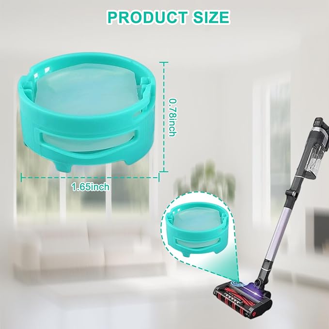 12 Pack Odor Neutralizer Replacement Cartridges Compatible with Shark ZU102 LA702 AZ3002 AZ4002 AZ3000 HZ3000 HZ3002 IZ862H IZ562H ZD550 Stratos Upright Vacuum, Compared to Part# 1541FC3000