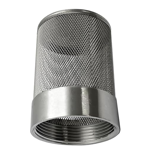 1inch SUS304 Stainless Steel Filter Head with Internal Thread Diameter of 32mm Connected to DN25 1" Water Pipe Filter Used to Remove Debris and Reduce Solid Entry