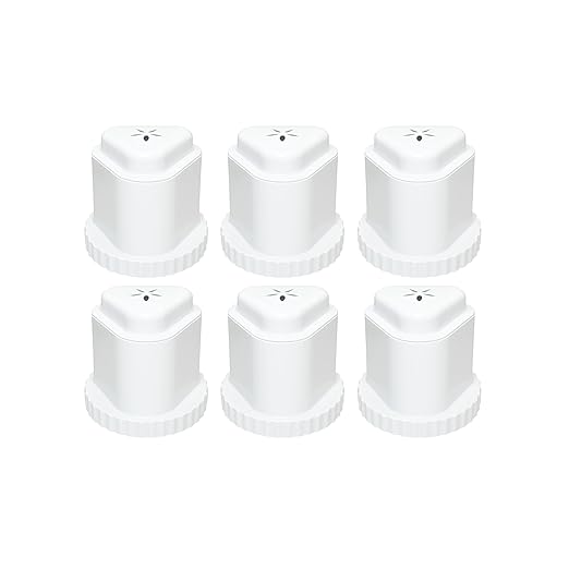 Nispira Water Pitcher Filter Replacement For Epic Pure, Seychelle, Aquagear Dispenser | Removes Chlorine, Lead, Odor and More | 150 Gallon 6 Packs