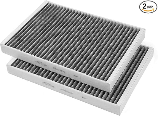 2-Pack Cabin Air Filter Fits for BMW X5 X6 X7 (2019-2025 2026); 530I 540I 530E (17-23), 740I 750I 750Li xDrive (16-22) Activated Carbon Cabin Filter Replacement 64115A1BDB6 Car Accessories