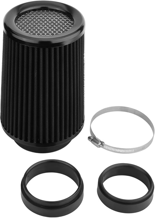 Dromedary Black 3 3.5 4 inch Universal Cold Air Intake Filter 76mm 89mm 101mm