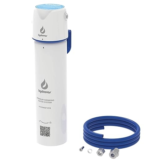 DWSP Premium Microplastic Water Filter, NSF 401/53/42 Certified Under Sink Drinking Water Filtration System, Direct Connect Kitchen/Bathroom Sink, Reduces PFOA, PFOS, Lead, Cysts, Asbestos, Chlorine
