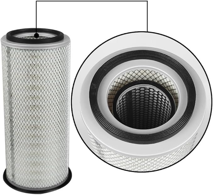 D9NN9601AA & D1NN9R500A Air Filter Kit Compatible With New Holland Tractor 2000 3000 2600 3600 3900 4000 4600 515 532 535 545 550 7100 Replace 83908364 & 83908367