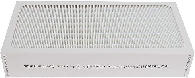 SmokeStop True HEPA Filter Compatible with Eletrolux Aerus Guardian Air Series Air Purifier by LifeSupplyUSA (HEPA-TiO2)