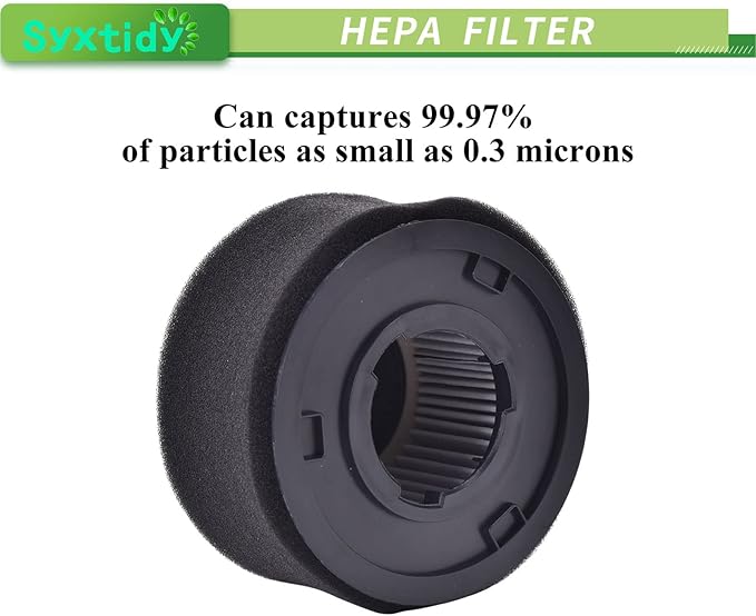 Filter Replacement for Bissell Powerforce Helix Rewind Pet Compact, Turbo Bagless Deluxe Vacuum, Part 203-7913,32r9,1240,82H1,2037913,62x5,65793,68c71, 2 Pack