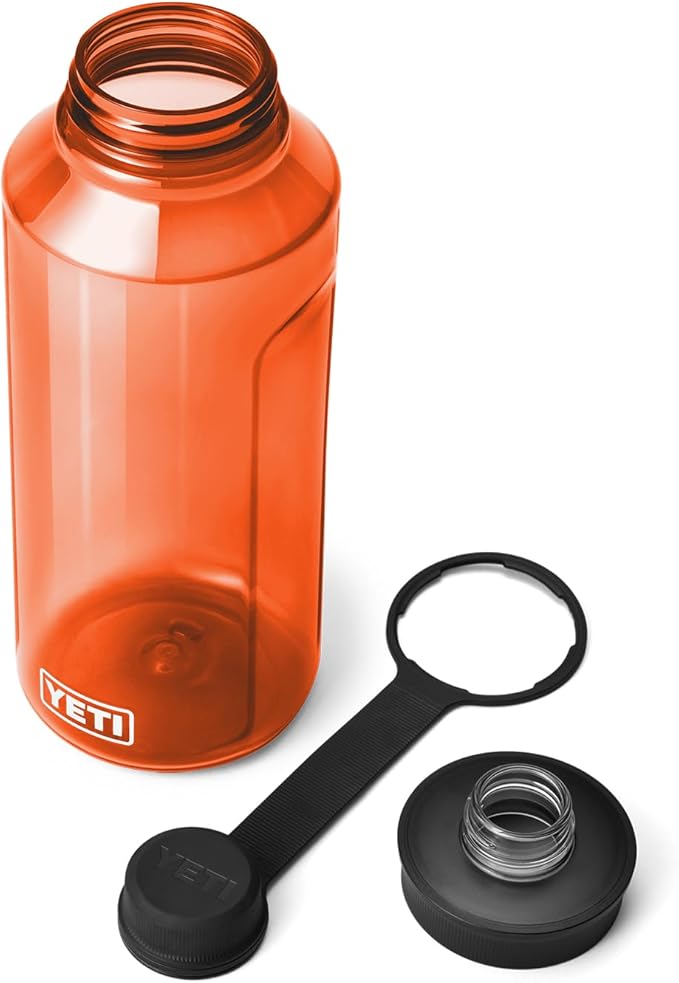 YETI Yonder Water Bottle with Yonder Tether Cap, Lightweight, Leakproof and BPA-Free