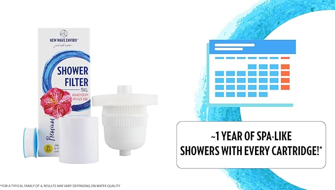 New Wave Enviro Shower Filter System