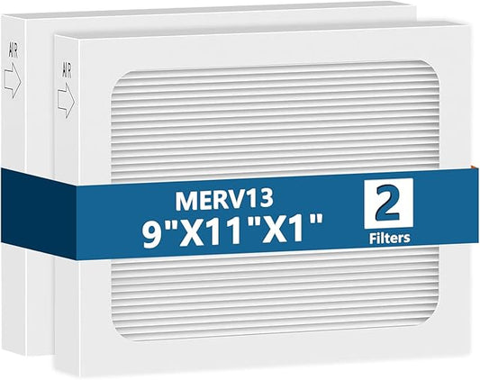 9 x 11 x 1 Air Filter for Santa Fe Compact70 Dehumidifier Ultra70 Element Compact2 UA 65H, 2 Pack