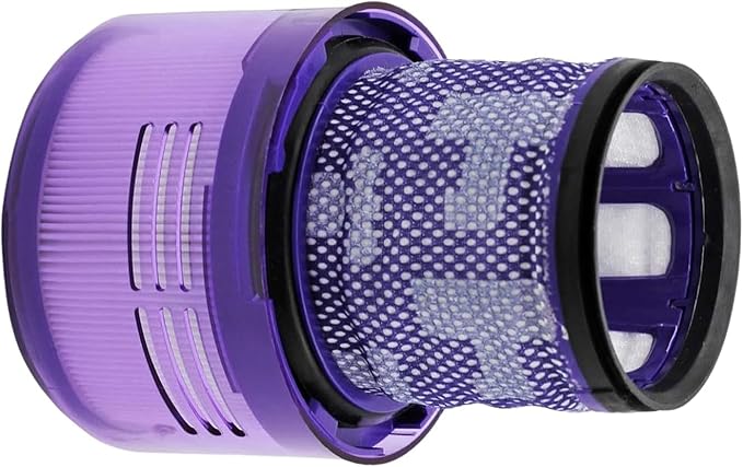 2-Pack Premium True HEPA Replacement Filters Compatible with Dyson V15 Filter, Dyson V11, V15 Absolute/Submarine, V11 Animal, V11 Completed/Absolute, V11 Filter with Trigger Clamp, Part no. 970013-02