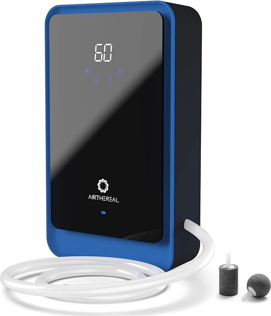 Airthereal AH1000 Portable Ozone Machine for Water and Air - 1000 mg/h, Multipurpose Liquid Ozonator with Negative Ion and Timer