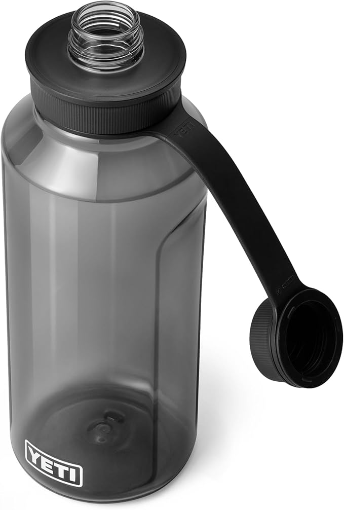 YETI Yonder Water Bottle with Yonder Tether Cap, Lightweight, Leakproof and BPA-Free