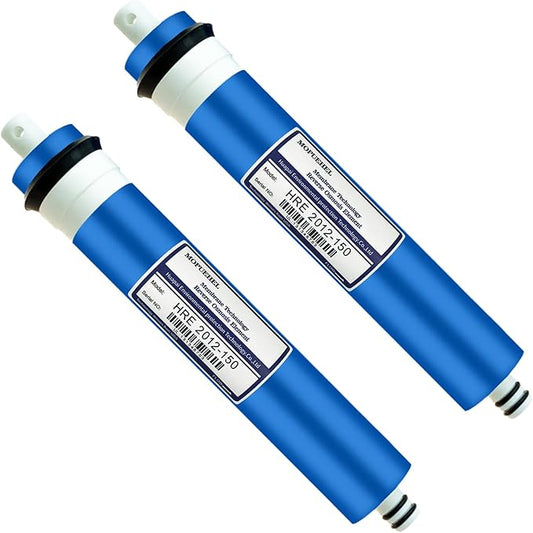 150 GPD RO Membrane, Reverse Osmosis Filter, RO Buddie Replacement, RODI Cartridges for Water System (2 Pack)