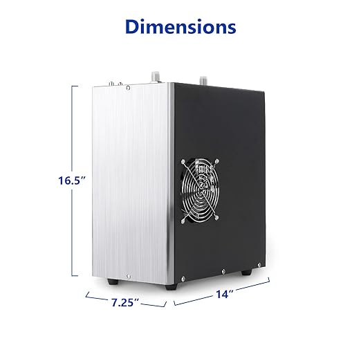 Express Water Universal Chiller Cooling System for Water Filters – Compatible with Reverse Osmosis Filtration Systems – Includes ¼” Quick Connect Set-Up