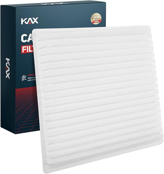 KAX Cabin Air Filter CF10139, Replacement for TC 2.4L (2005-2010), XA 1.5L(2004-2006), XB 1.5L(2004-2006), Echo 1.5L(2000-2005), RAV4 2.4L(2001-2005), w/Activated Carbon Cabin Air Filter