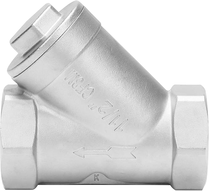 1-1/2 Inch Wye Strainer 100 Mesh Screen Filter Valve - 800 WOG SUS316 CF8M