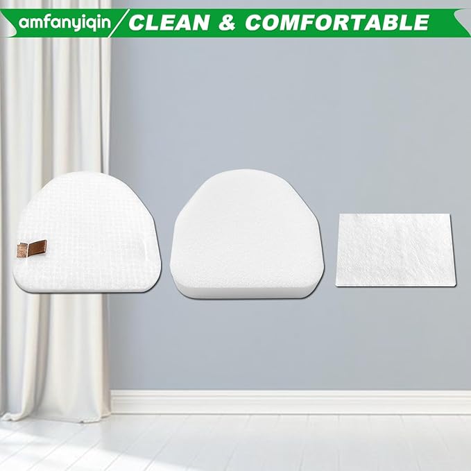 Filter Replacements Compatible with Shark Vacuum NV100 NV100C NV105 NV106 NV200 NV201 NV202 UV300 NV450 NV480 NV481 NV482,NV100 26,NV105 26,4-Sets Foam & Felt Filters,Replace Part # XFF450 & XFL100