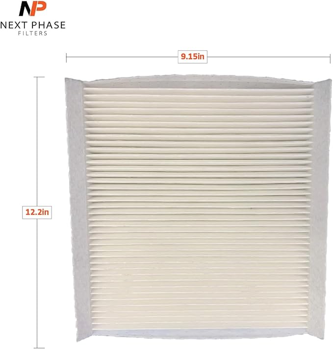 Cabin Air Filter Replacement - Pack of 1 - Made in USA - Compatible with Jaguar, Land Rover, Lexus, Pontiac, Scion, Subaru, Toyota - Polyester Material
