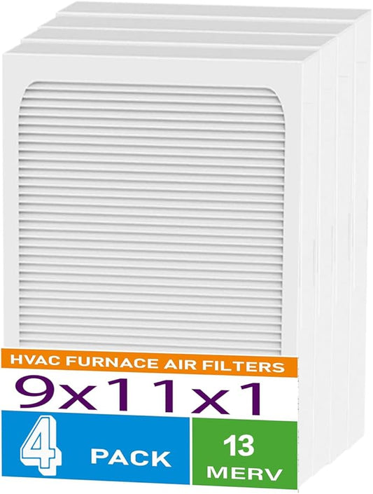 Upgraded 9x11x1 MERV 13 Replacement Dehumidifier Filter,Compatible with Santa Fe Compact70, Ultra70, Element, Compact2, UA 65H dehumidifier Models,9x11x1 dehumidifier Filter,4 Pack