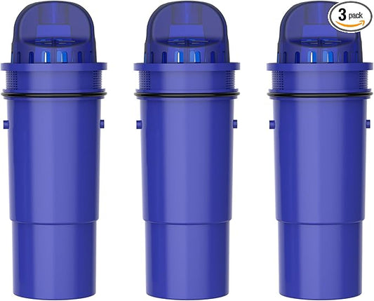Waterdrop Replacement for Pur®, Plus Water Filter, CRF950Z NSF Certified Pitcher Water Filter, Compatible with All Pur® Pitchers and Dispensers PPF951K, PPF900Z and More, Pack of 3