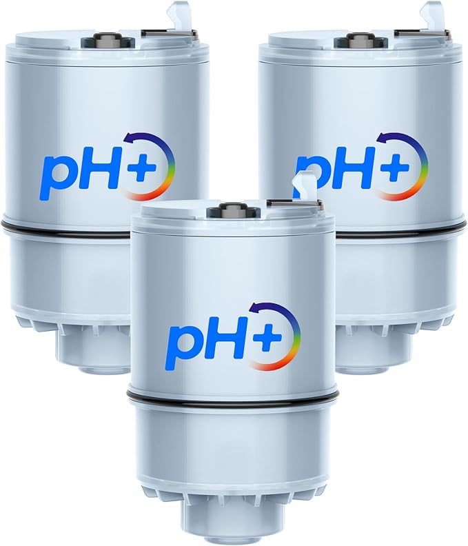 [Alkaline] Waterdrop NSF Certified Water Filter, Replacement for All PUR®, PUR®PLUS Faucet Filtration Systems, Pur® RF-9999® Faucet Water Filter (3 Count), Model No.: WD-C08A