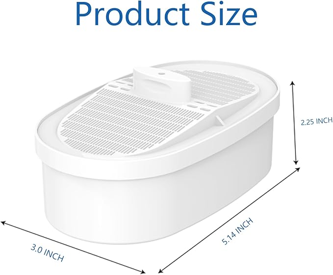 Replacement Filter for Waterdrop® WD-PF-01A Plus, Reduces PFOA/PFOS, Chlorine, Compatible with Waterdrop® Pitchers, Lasts 3 Months or 200 Gallons, Pack of 2