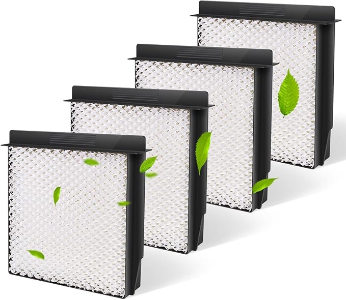 1040 Replacement Wick for AIRCARE Essick Air B40 B40-C Humidifier Wick Filter, Replaces 3D6100 5D6700 76D100 CM330ABLK CM330AWHT CM330DBLK CM330DWHT D46720 E35000 E27000 MA0300 MA0500-4 Pack