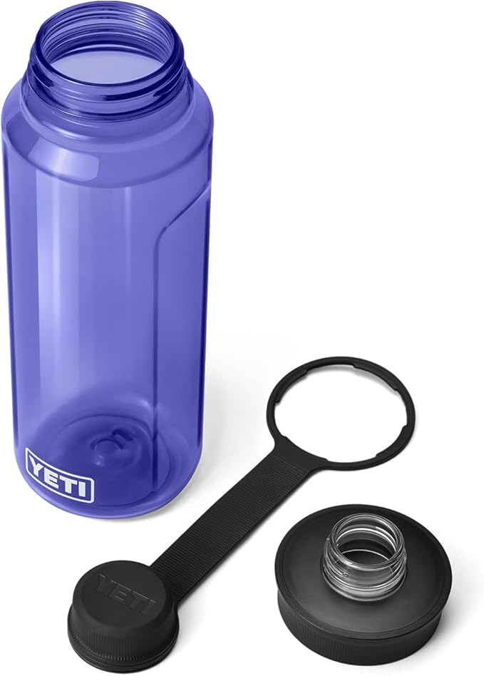 YETI Yonder Water Bottle with Yonder Tether Cap, Lightweight, Leakproof and BPA-Free
