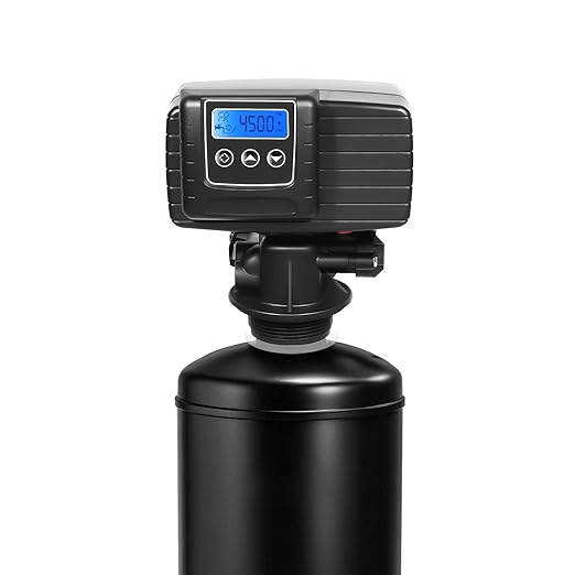 5600SXT Water Softener Valve, Time Type Digital Control Valves, High Performance Digital Metered with Display and Water Distributor