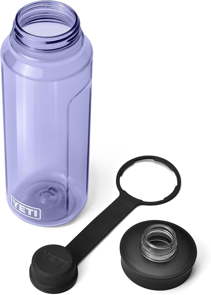 YETI Yonder Water Bottle with Yonder Tether Cap, Lightweight, Leakproof and BPA-Free