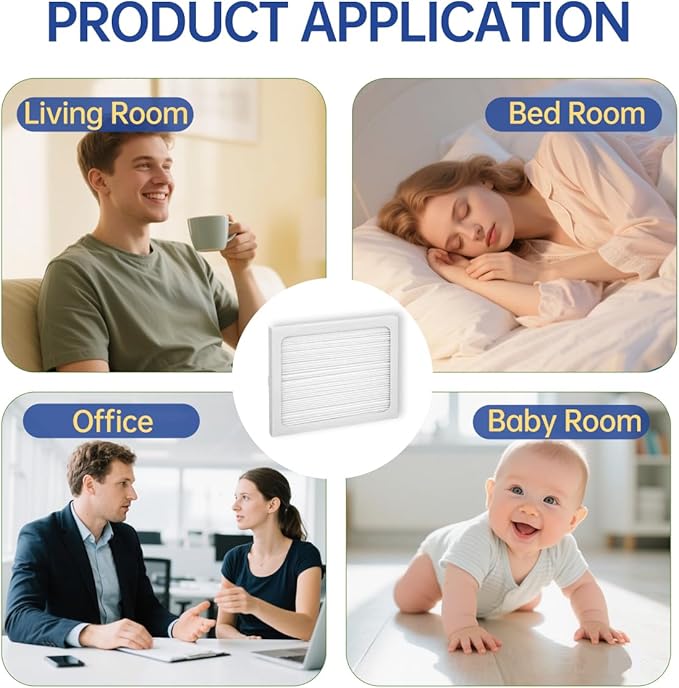 9 x 11 x 1 Dehumidifier Filter MERV 13 Compatible with Santa Fe Compact2, Compact70, Ultra70 Dehumidifier, UA 65H, # 4029748 Dehumidifiers Replacement Parts (4-Pack)