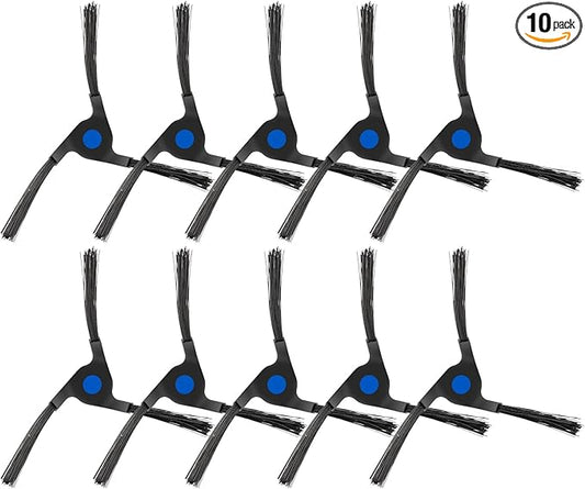 (10 Pieces) Side Brushes Replacement Parts Compatible with ECOVACS DEEBOT X2 Omni / X2 Pro / X2, Robotic Vacuum Replacement Side Brush Accessory Kit