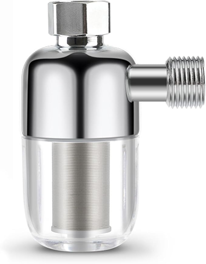 Washing Machine Water Filter, Spin Down Sediment Filter, Stainless Steel Reusable Sink Water Filter, Water Softener For Water Heater Washing Machine Dishwasher Shower Faucet, Prevent Impurity