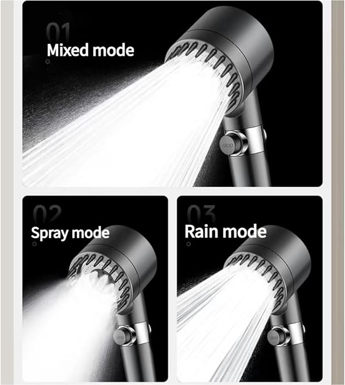 10/20 Pcs Ion Drops Shower Head Filters, 2.95 Inch PP Cotton Filter Cartridge, Turbo Showerhead, Shower Head with Filter for Detachable (A10*pc, 2.95 * 0.94 In)