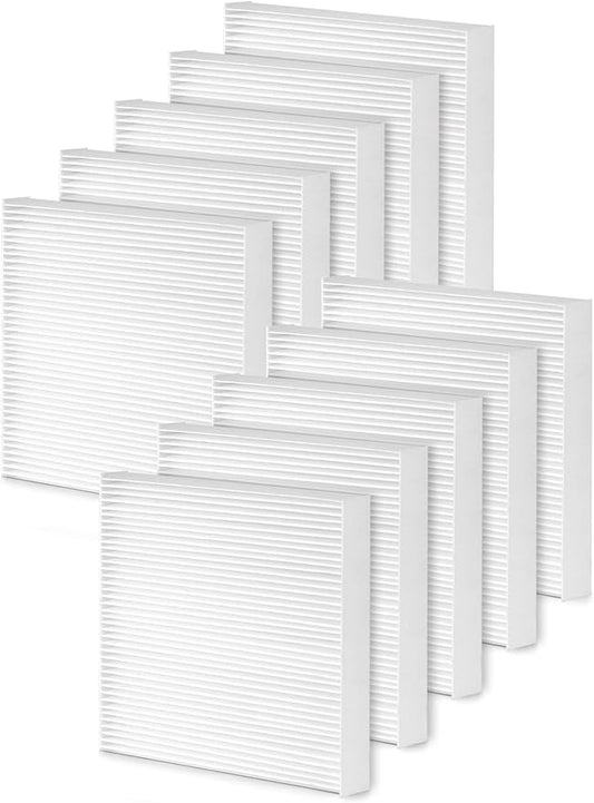 CF11182 Cabin Air Filter, Replacement for CP182 Honda Civic, Clarity, CR-V, CR-Z, HR-V, Fit, Insight, Odyssey, Acura MDX, RDX, TLX, INTEGRA, A/C Car HEPA-Filters, 10-Pack