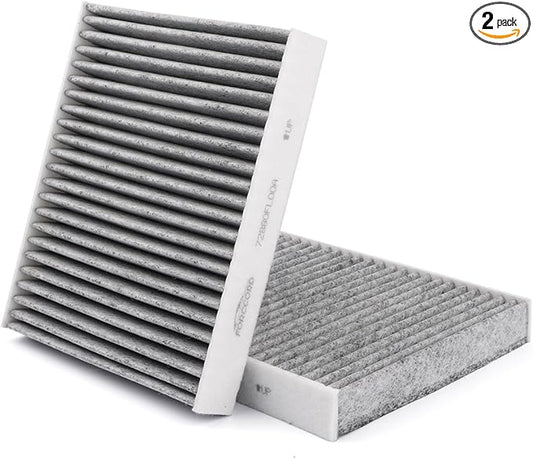 2-Pack HEPA Cabin Air Filter Fits for BMW 328i 2012-2016, 328i xDrive/ 428i 2014-2016, 320i/ 320i xDrive 2013-2018 Activated Carbon Cabin Filter Replacement CF11472 Car Accessories