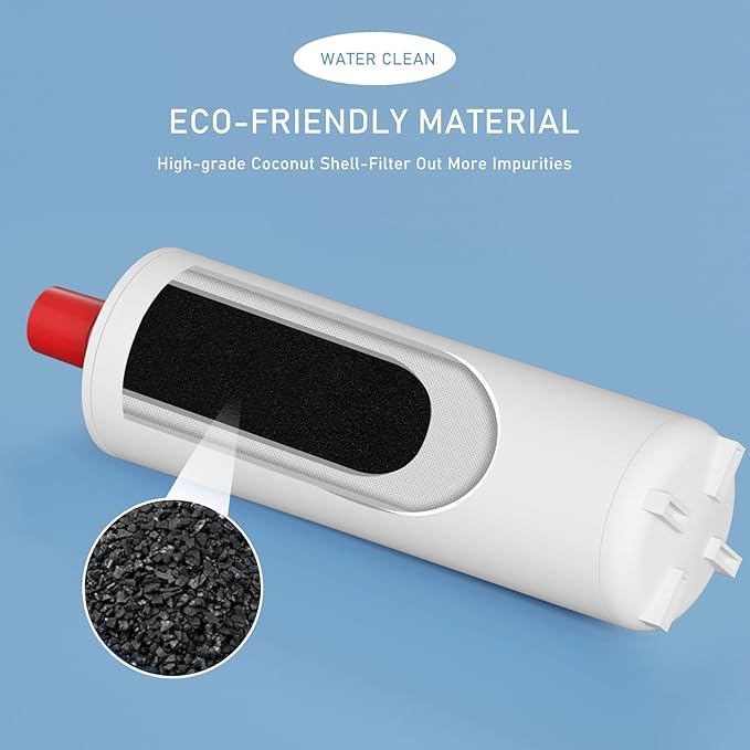 HF20-S HF20-MS HF25-S Water Filter Replacement Compatible with 3M High Flow Series Cartridge HF20-S, 5615103/HF20-MS, 5615109/HF25-S,5615203, Water Filtration System 3-Packs