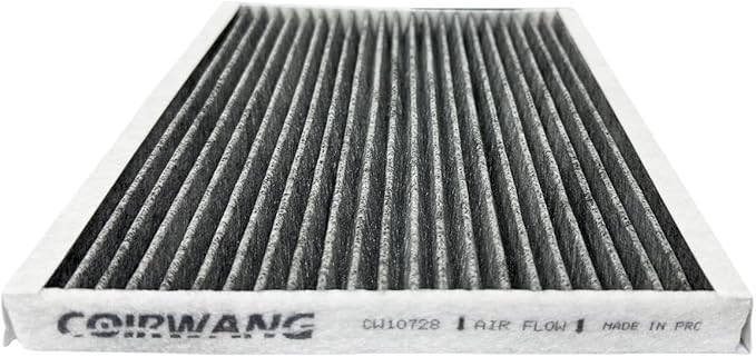 CF10728 Cabin Air Filter with Activated Carbon, Compatible with Hyundai Accent 2008-2011/Elantra 2007-2016 & 2013-17 Elantra GT, Kia Forte 2014-2018 / Forte Koup 2014-2017 / Forte5 2014-2018