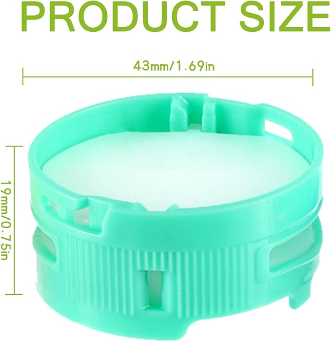 Odor Neutralizer Cartridge Replacement for Shark Vacuum Cleaner, Compatible with AZ3000 AZ3002 HZ3000 HZ3002 IZ862H IZ562H ZD550, 6pcs Green Original, 1.5 inches, HEPA, VACUUM FILTER, Filter