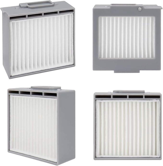 8-Pack Hepa Filter Replacement for iRobot Roomba Max 705 Vac/Plus 504 Vac Robot Vacuum Cleaner Parts Vacuum Filter, High Efficiency Filters + 1 Cleaning Brush