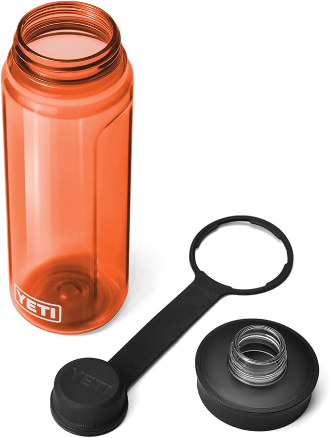 YETI Yonder Water Bottle with Yonder Tether Cap, Lightweight, Leakproof and BPA-Free