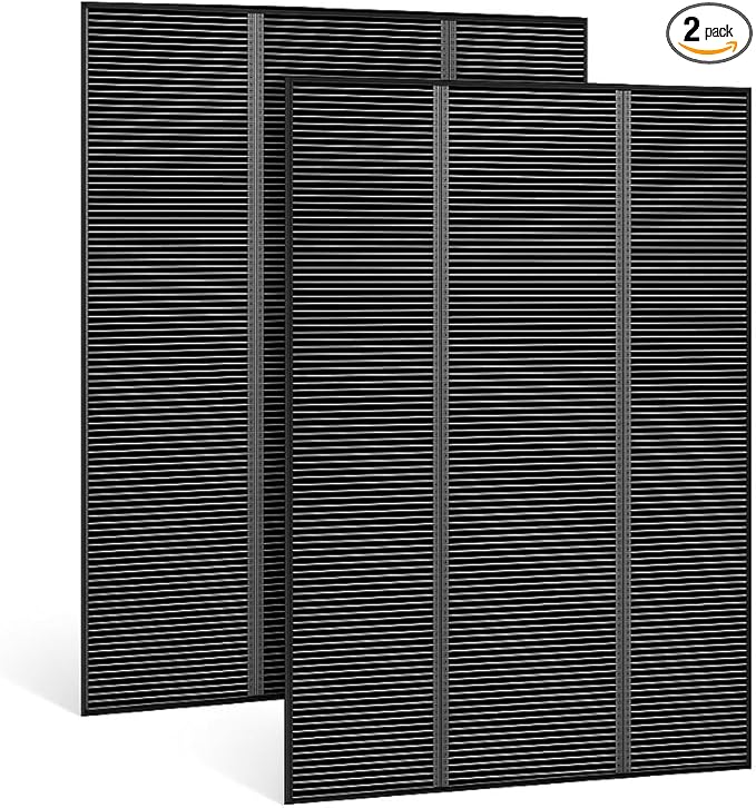 Nispira Activated Carbon Pre Filter Compatible with Sharp KC-850U Air Purifier, Compared to part FZ-C100DFU. 2 Pack
