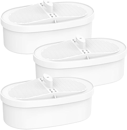 Replacement Filter for Waterdrop® WD-PF-01A Plus, 3 Pack - Reduces PFOA/PFOS, Chlorine, Lasts 3 Months or 200 Gallons, Premium Water Filtration, Compatible with Waterdrop® Pitchers