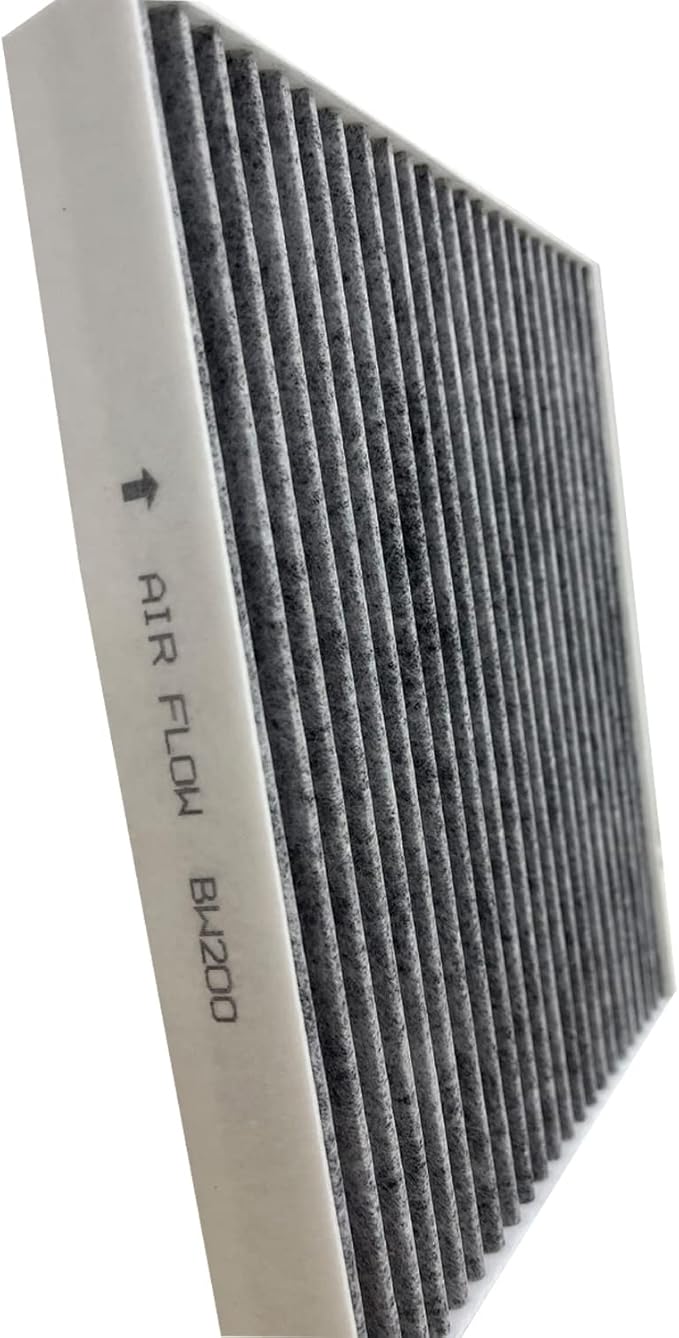2 Pack Carbon BW200 Cabin Air Filter for Elantra 2017-2020, Accent 2018-22,Elantra GT 2018-20,Forte 2020-21, Forte 5 (2020-21),Rio 2018-21,Replace 97133-F2000,97133-F2100