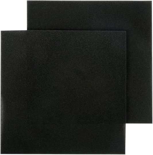 RV A/C Replacement Air Filter, Foam Pre-Filter for Coleman 6798A3761 and Winnebago 108892-01-703, 15"x15"x1/4"(2 Packs)