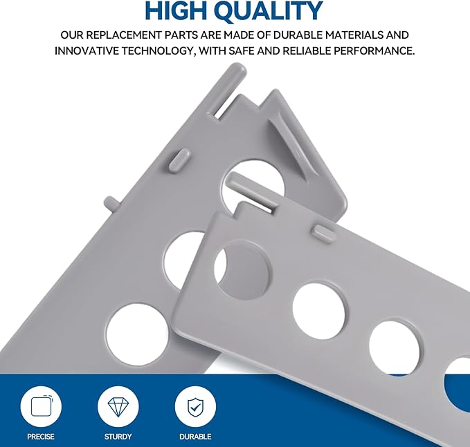 2 pack W11156832 Dryer Lint Screen Door Compatible with Whirlpool，Maytag, Amana，BSG17BVANA0,BSG17B6ANA0,WED94HEXW1,WED95HEXL1,Replaces W10219016,WPW10219016,W10672680