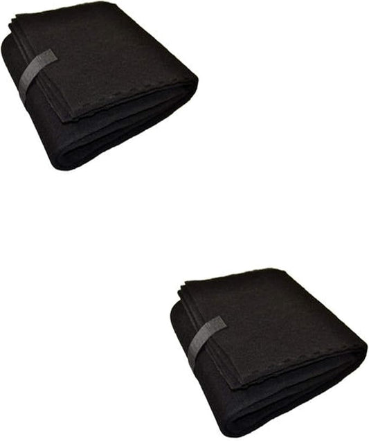 CFS – Pack of 2, Premium Cut-to-Fit Activated Carbon Pre-Filter Pad Compatible with 38002 Models – Fresh & Filtered Air for Indoor and Home – Charcoal Air Filter Sheet – 16" x 48" – Black